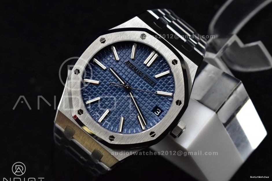 on Blue Dial 453 SS Royal Bracelet 41mm ZF 15510 Oak Anniversary